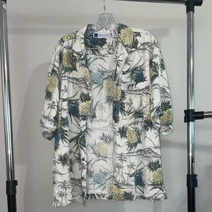 LL Bean Traveler Hawaiian Shirt